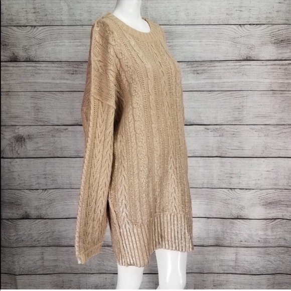 NWOT Free People oversized knit sweater - Picture 7 of 8